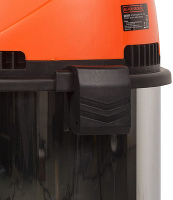 Black & Decker WDBDS20 Wet & Dry Vacuum Cleaner (Orange, Silver)