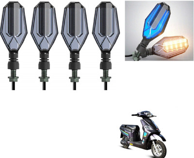 AuTO ADDiCT Front, Rear LED Indicator Light for Hero Ninja(Blue, Yellow)
