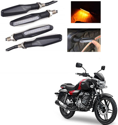 AuTO ADDiCT Front, Rear LED Indicator Light for Bajaj Vespa LX(Yellow)