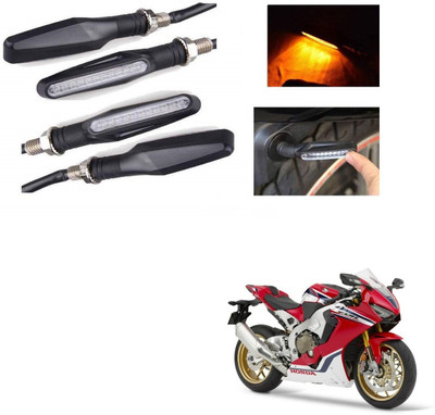AuTO ADDiCT Front, Rear LED Indicator Light for Honda CBR 250R(Yellow)