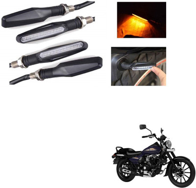 AuTO ADDiCT Front, Rear LED Indicator Light for Bajaj Avenger 150(Yellow)