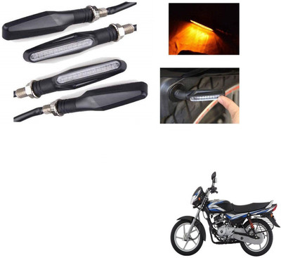 AuTO ADDiCT Front, Rear LED Indicator Light for Bajaj CT 100(Yellow)