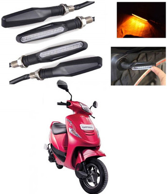 AuTO ADDiCT Front, Rear LED Indicator Light for Mahindra Kine(Yellow)