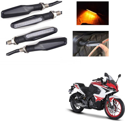 AuTO ADDiCT Front, Rear LED Indicator Light for Bajaj Pulsar 200 AS(Yellow)