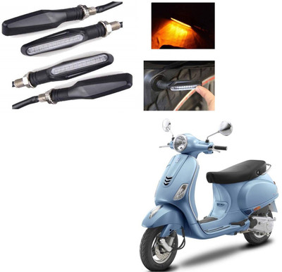 AuTO ADDiCT Front, Rear LED Indicator Light for LML Vespa(Yellow)