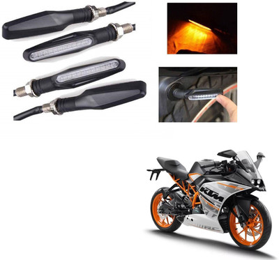 AuTO ADDiCT Front, Rear LED Indicator Light for KTM RC 390(Yellow)
