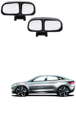 PRTEK Manual Blind Spot Mirror For Skoda Universal For Car(Left, Right)