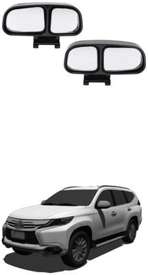 PRTEK Manual Blind Spot Mirror For Mitsubishi Universal For Car(Left, Right)