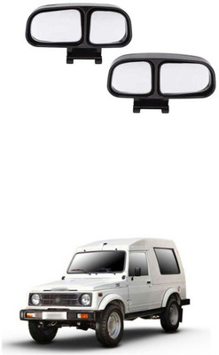 PRTEK Manual Blind Spot Mirror For Maruti Suzuki Gypsy(Left, Right)