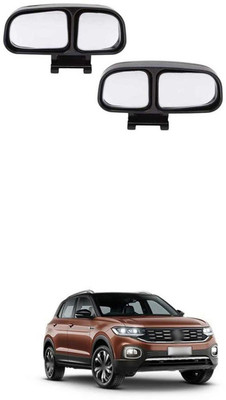 PRTEK Manual Blind Spot Mirror For Volkswagen Universal For Car(Left, Right)