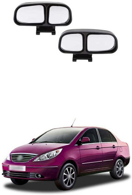 PRTEK Manual Blind Spot Mirror For Tata Manza(Left, Right)