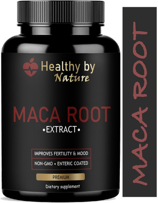 Healthy By Nature Maca Root Capsules Enriched with Maca Root Extract for Men (Advanced)(30 Capsules)