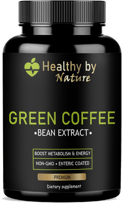 Healthy By Nature Green Coffee Bean Extract 800mg for Weight Loss Capsule Ultra(30 Capsules)