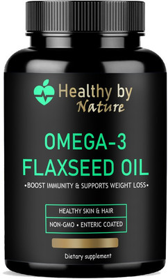 Healthy By Nature Ultra Flaxseed extract capsules Omega 369 Ultra(60 Capsules)