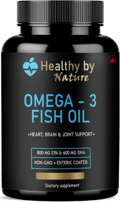 Healthy By Nature Ultra Fish Oil (Triple Strength) With 1000Mg Omega 3(30 Capsules)