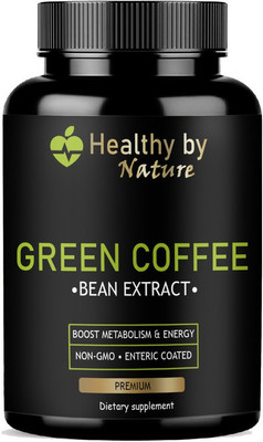 Healthy By Nature Green Coffee Bean Extract 800mg for Weight Loss Capsule Pro(30 Capsules)
