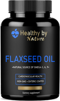 Healthy By Nature Advanced Flaxseed extract capsules Omega 3 Advanced(60 Capsules)
