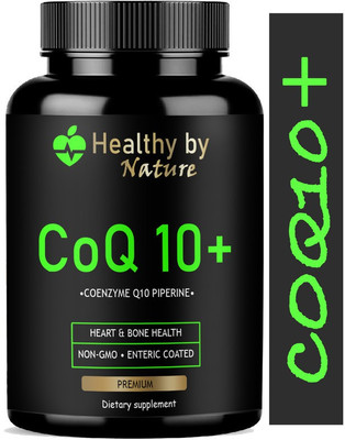 Healthy By Nature 120mg Coenzyme Q10 Capsules with Piperine (Ultra)(60 Capsules)