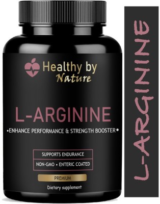 Healthy By Nature L-Arginine 1000mg Capsules Per Serving, l arginine supplement (Ultra)(30 Capsules)