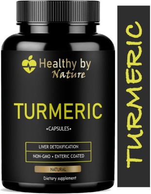 Healthy By Nature TURMERIC Capsules, CURCUMIN, CURCUMIN Capsules (Natural)(60 Capsules)