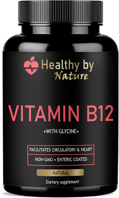 Healthy By Nature Organic B Complex Vitamins B12 and Biotin Ultra(60 Capsules)