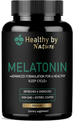 Healthy By Nature Sleeping Pills Aid for Deep Sleep with Melatonin & Valerian Ultra(60 Capsules)