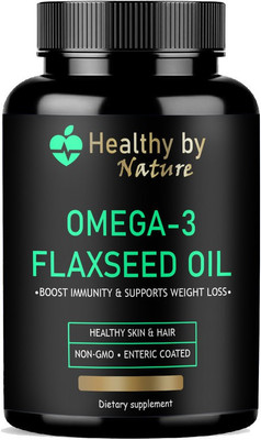 Healthy By Nature Ultra Flaxseed extract capsules Omega 369(60 Capsules)