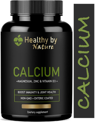 Healthy By Nature Calcium, Magnesium, Zinc, D3 & B12 Tablets Advanced (Advanced)(30 Capsules)