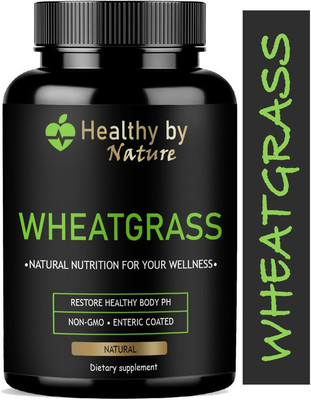 Healthy By Nature Wheatgrass 800 mg Capsules (Pro)(60 Capsules)