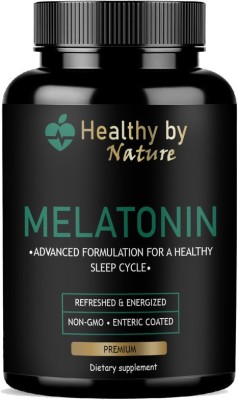 Healthy By Nature Nutrition Sleeping Pills Aid for Deep Sleep with Melatonin & Valerian Advanced(60 Capsules)