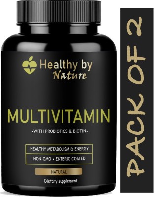 Healthy By Nature The Real Vitamin Advanced Multivitamin (Advanced)(2 x 60 Capsules)