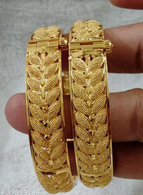 Shree Enterprises Brass Bangle Set(Pack of 2)