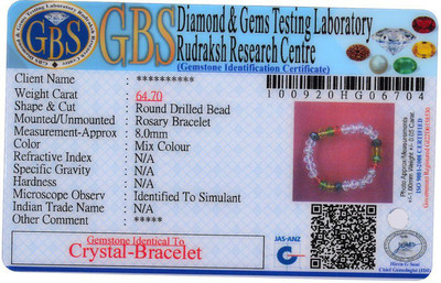 Kesar Zems Stone Bracelet