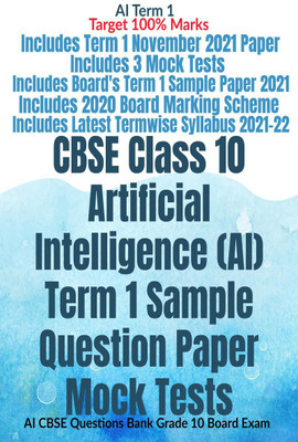 CBSE Class 10 Artificial Intelligence (AI) Term 1 Sample Question Paper Mock Tests(English, Paperback, Av Editorial Board)