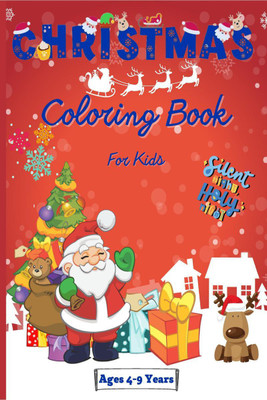 Christmas Coloring Book for Kids Ages 4-9 Years(English, Paperback, Lazy Black Cat Books)