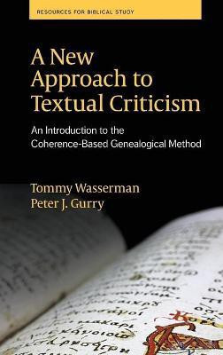 A New Approach to Textual Criticism(English, Hardcover, Wasserman Tommy)