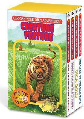 Choose Your Own Adventure 4-Book Boxed Set Creature Feature Box (The Case of the Silk King, Inca Gold, Search for Black Rhino, Search for Mountain Gorillas)(English, Paperback, Gilligan Shannon)