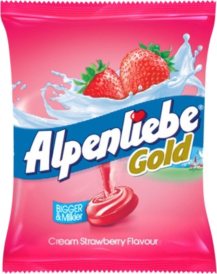 Alpenliebe Gold Cream Strawberry Toffee(324 g)