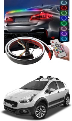 XZRTZ Plastic Car Door Guard(Multicolor, Pack of 1, Fiat, Avventura)