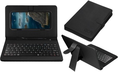 ACM Keyboard Case for Nokia Xr20(Black, Cases with Holder, Pack of: 1)