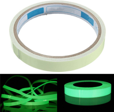 SWISS WONDER Single Sided NA Night Glowing Tape (Manual)(Cool fluorescent White)