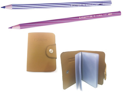 STAEDTLER STAD-H&E-1-1+-BUTTON-ATM Round Shaped Color Pencils(Set of 3, Lilac , Pink)