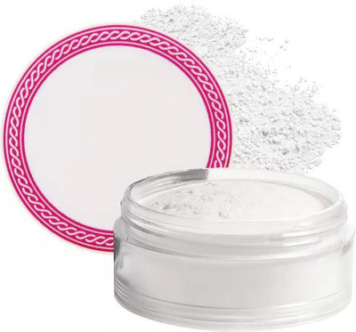 YAWI Long-wearing Ultra-smooth Perfectly matte white face Setting powder Compact(WHITE, 20 g)