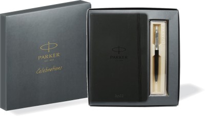 PARKER Celebration 2022 Diary + Jotter Standard Ball Pen Gift Set(Pack of 2, Black)