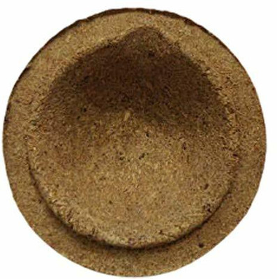 tskutty Cotton (Pack of 10) Table Diya Set(Height: 2 inch)