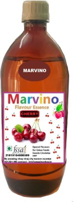 Marvino Cherry Food Flavours Essence for Cakes Whipcream Fondant Sweets Ice-Creams Chocolates Flavoring Syrup Cherry Liquid Food Essence(1000 g)