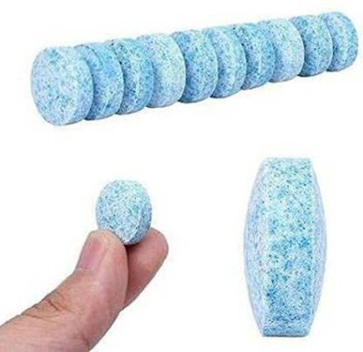 LEAPABLE ENTERPRISE car Accessories. 10PCS/1Set Car Wiper Detergent Effervescent Tablets Washer Auto Windshield Cleaner Glass Wash Cleaning Compact Concentrated Tools(10 x 5 ml)