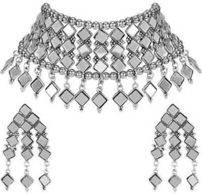 Sinha Creation Alloy Silver Silver Jewellery Set(Pack of 1)