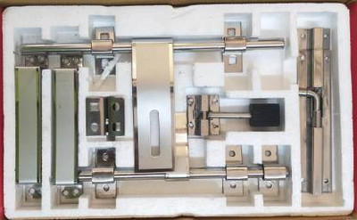 Om Traders Latching Draw Hasp Latch(Stainless Steel, Steel)