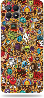 WeCre8 Skin's Realme 8i Mobile Skin(Multicolor)